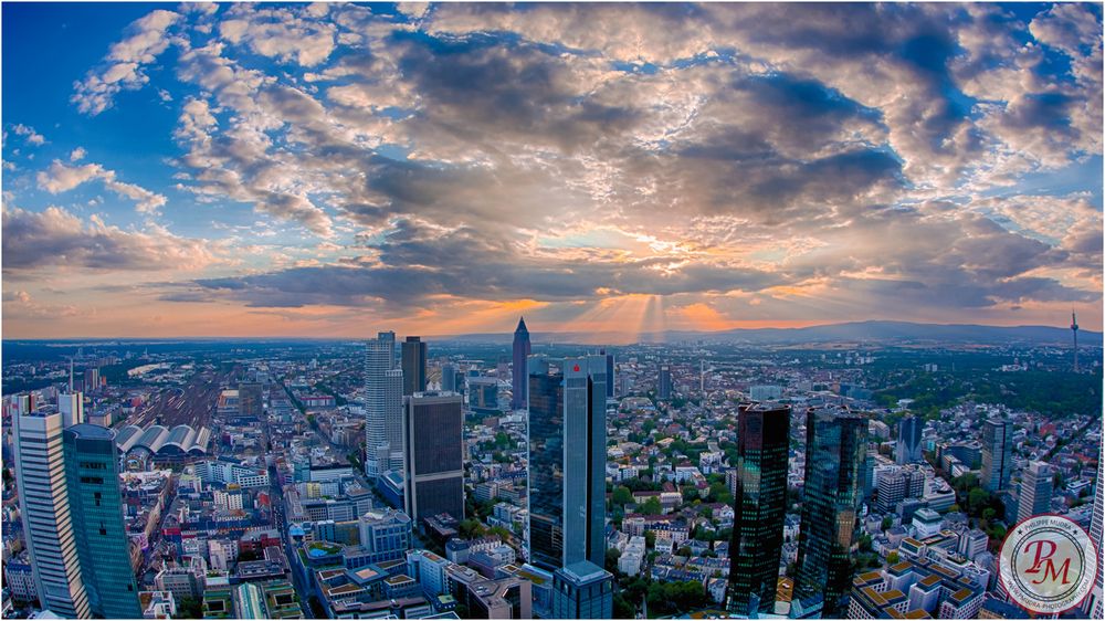 Frankfurt - cloudsoverskyline