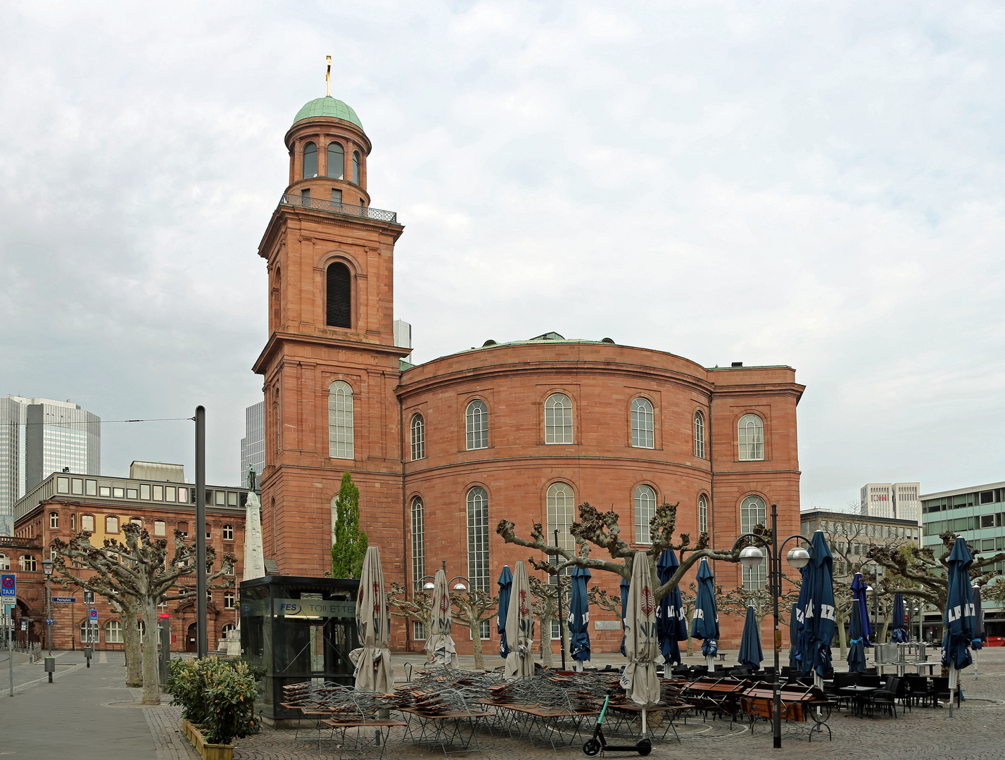 Frankfurt - Corona - Menschenleer