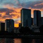 Frankfurt - der Himmel brennt