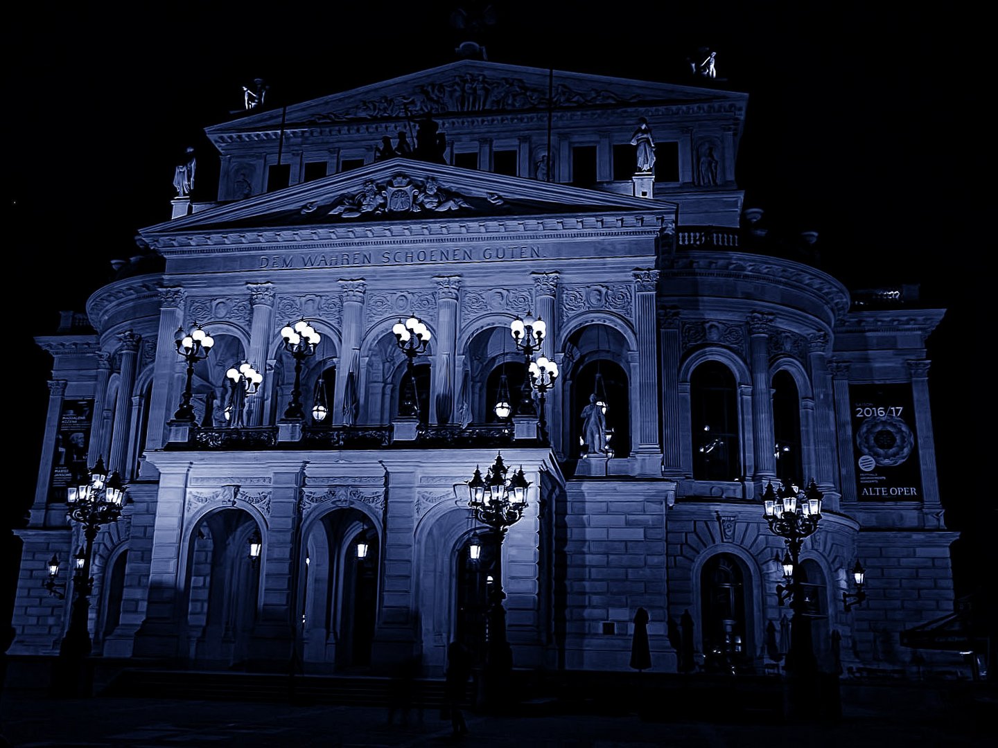 Frankfurt, die alte Oper