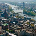 Frankfurt - die Altstadt von oben