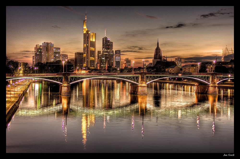 Frankfurt Die goldene Stadt Foto Bild deutschland Frankfurt Die goldene Stadt Foto Bild deutschland