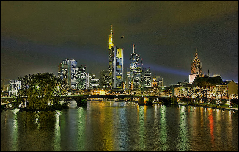 Frankfurt, die Skyline