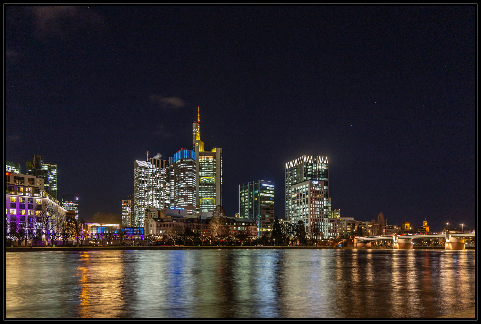 Frankfurt .... eine der vielen Skylinesichten