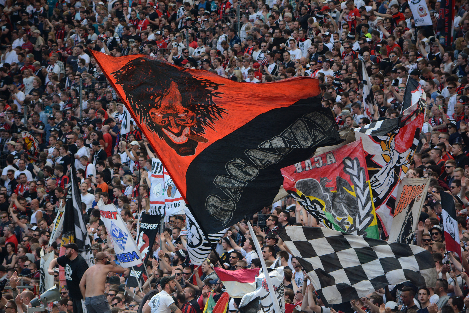 Frankfurt Eintracht-Fans