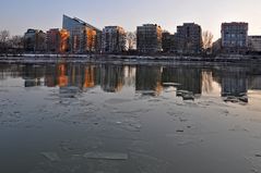 Frankfurt: Eiszeit am Main