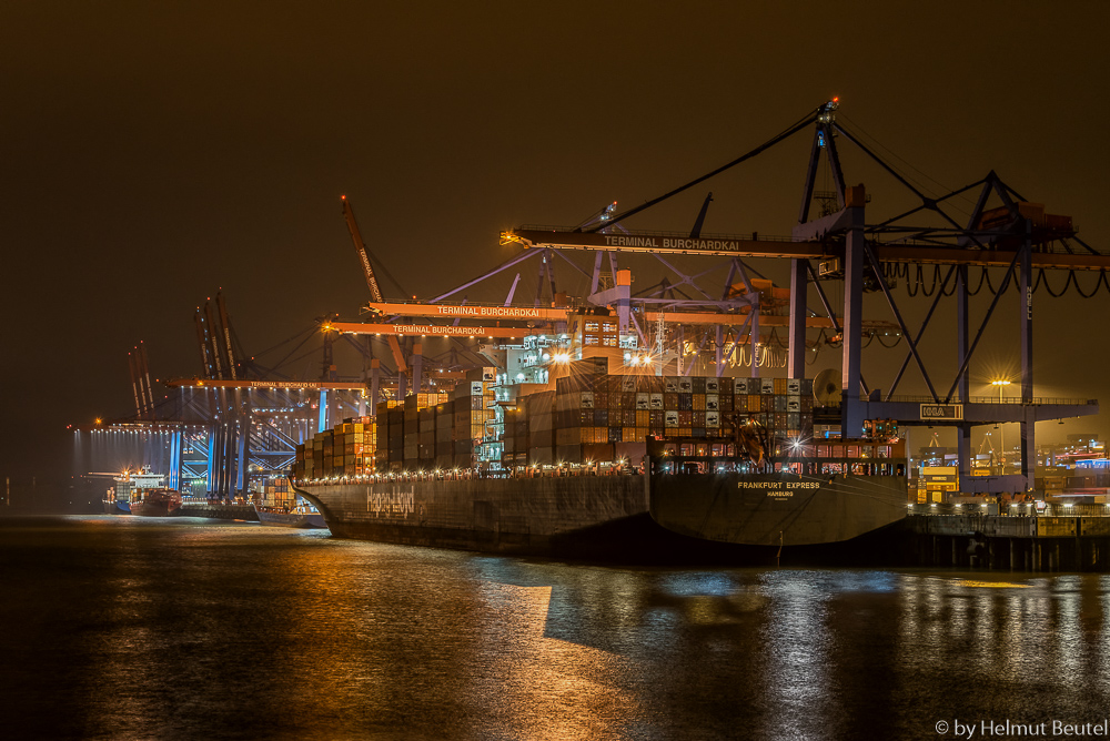 Frankfurt Express @night in Hamburg