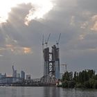 Frankfurt: EZB-Neubau und neue Mainbrücke