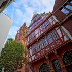 Frankfurt, Fachwerkhaus am Kaiserdom (edificio de entramado al lado de la Kaiserdom)