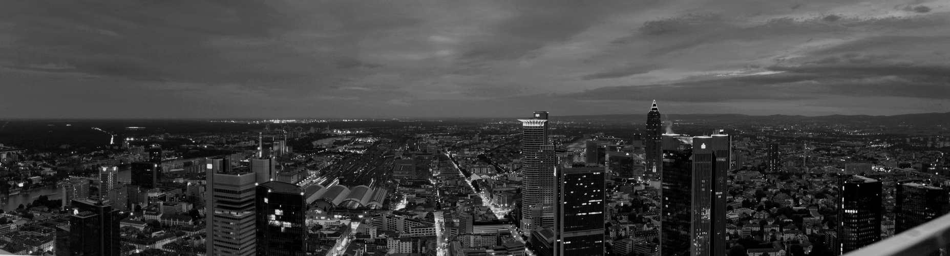 Frankfurt from above