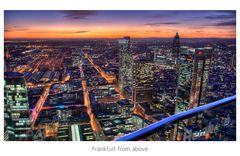 Frankfurt from above