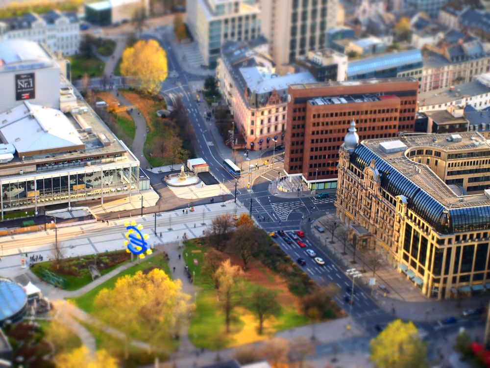 Frankfurt from Main Tower