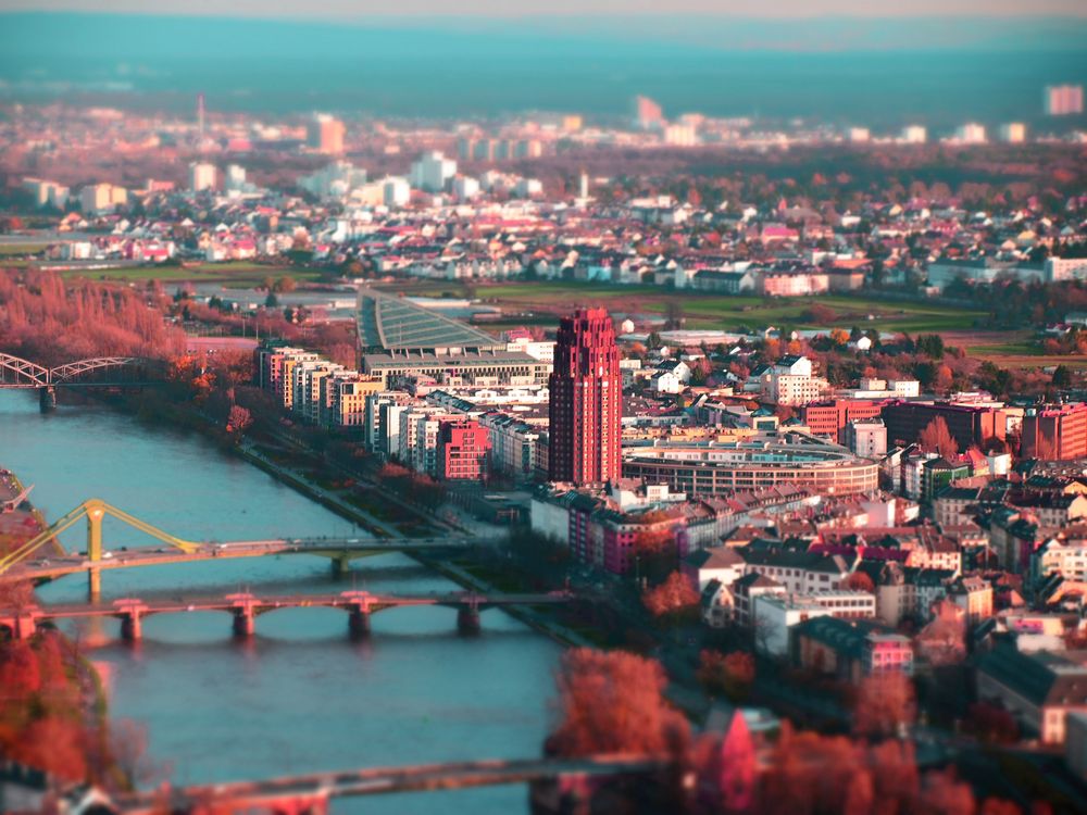 Frankfurt from Main Tower