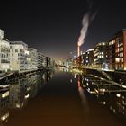 Frankfurt Hafen bei Nacht