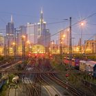 Frankfurt Hauptbahnhof bei Nacht