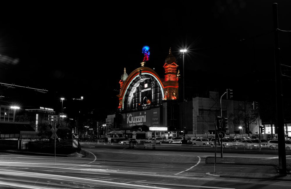 Frankfurt Hauptbahnhof Luminale 2014