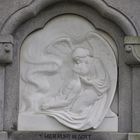 Frankfurt: Hauptfriedhof - Engel - Halbrelief