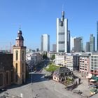 Frankfurt Hauptwache, Katharinen Kirche und Skyline