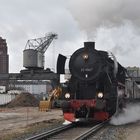Frankfurt Historische Eisenbahn an der Ruhrorter Werft Dezember 2012