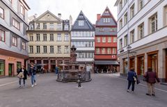 Frankfurt - Hühnermarkt - Friedrich Stoltze Brunnen - 02