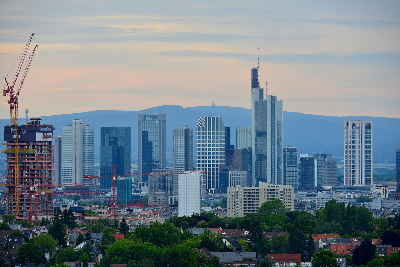 Frankfurt im Bauboom