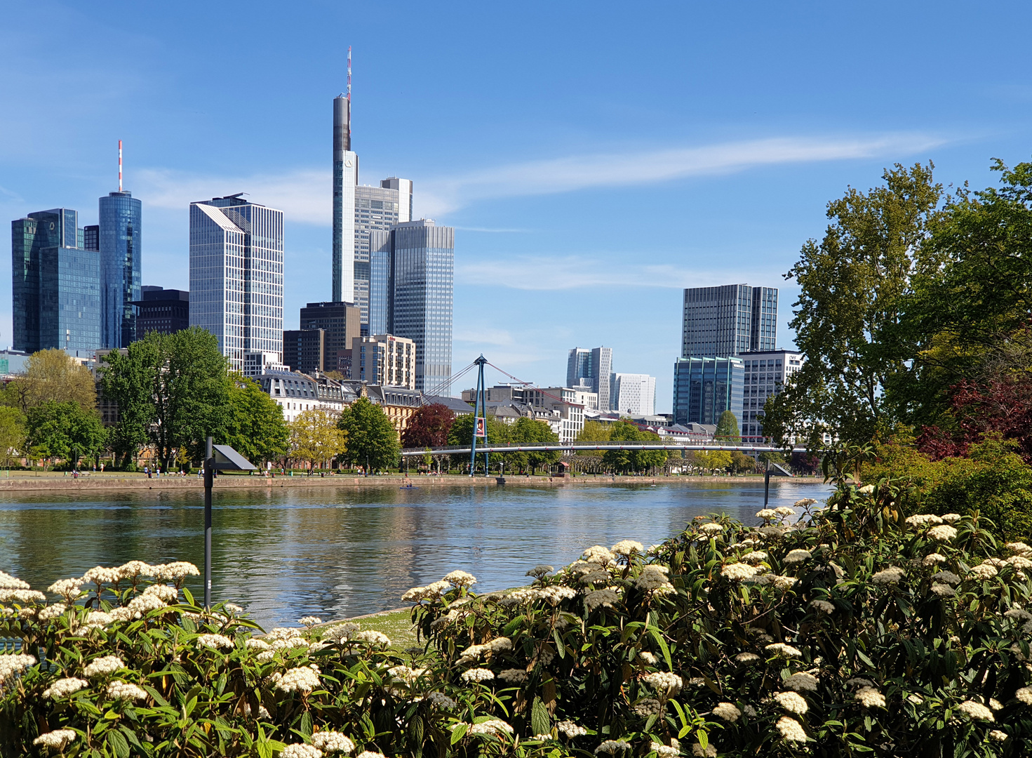 Frankfurt im Frühling