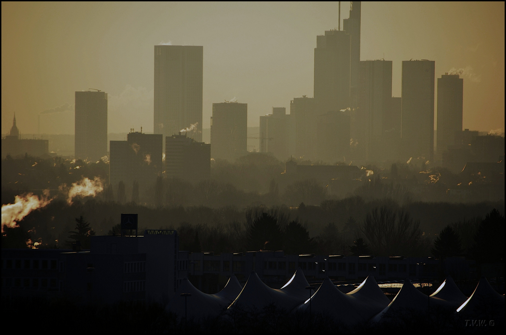 Frankfurt im Kälterausch