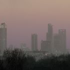 Frankfurt im Morgenrot