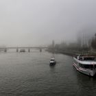 Frankfurt im Nebel