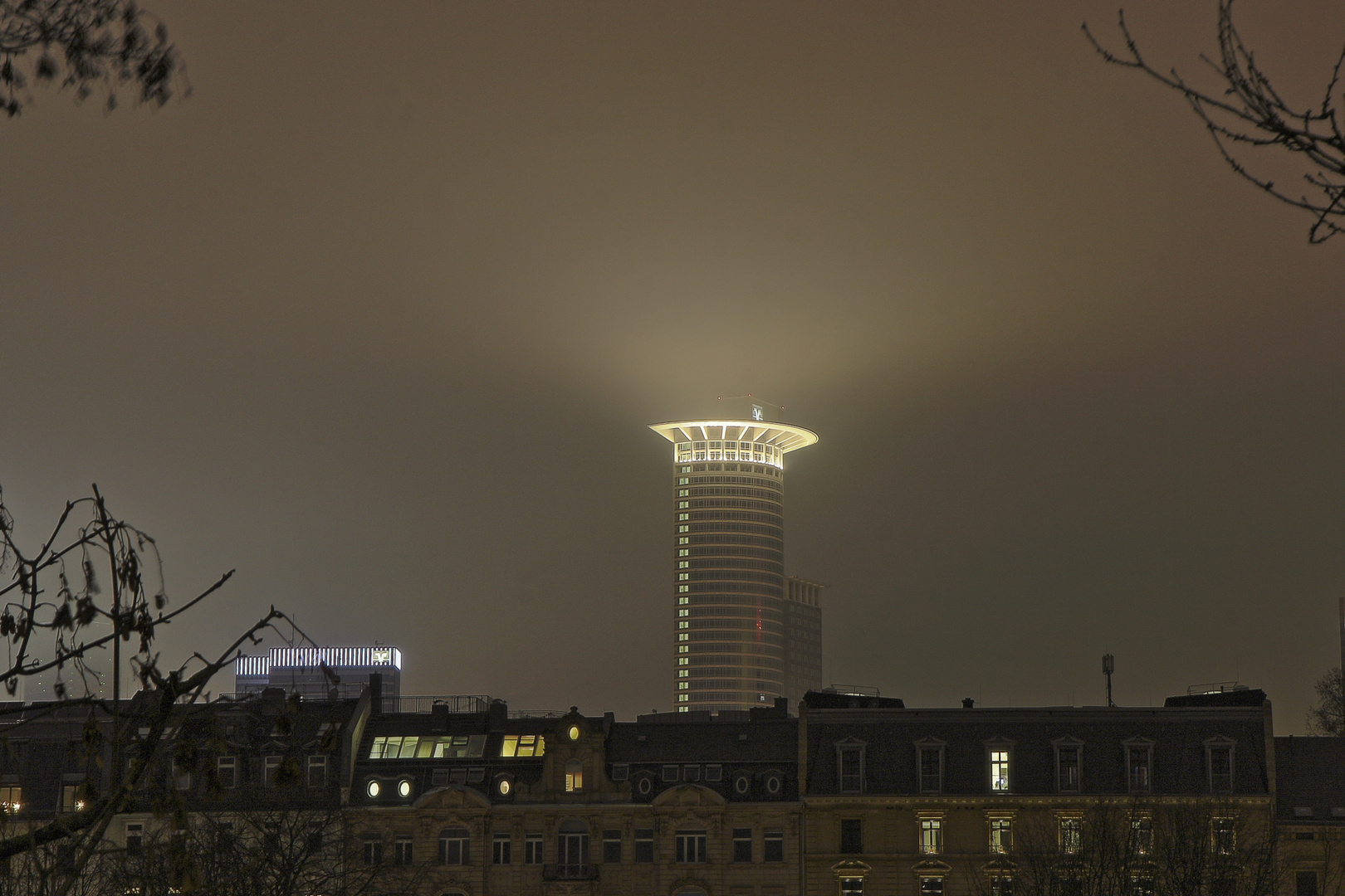 Frankfurt im Nebel