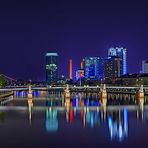 Frankfurt in Blau