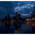 Frankfurt in Blau