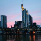 Frankfurt in der Blauen Stunde