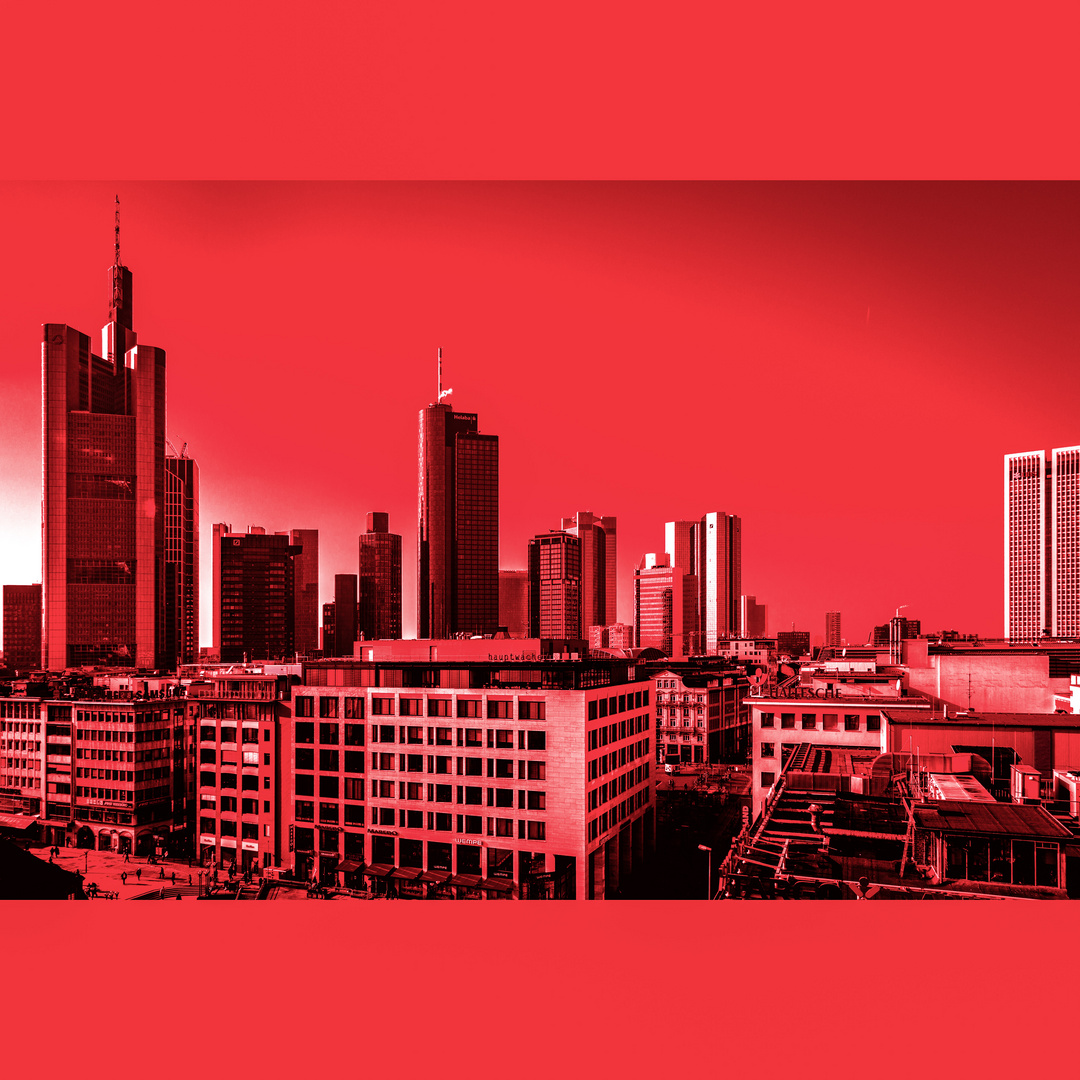 frankfurt in red