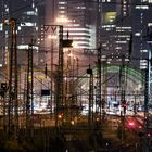 Frankfurt: Lichtermeer am Bahnhof