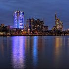 Frankfurt macht Blau
