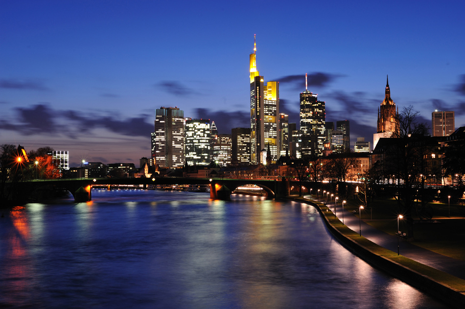 Frankfurt macht blau!