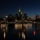 Frankfurt (Main) - Skyline bei Nacht