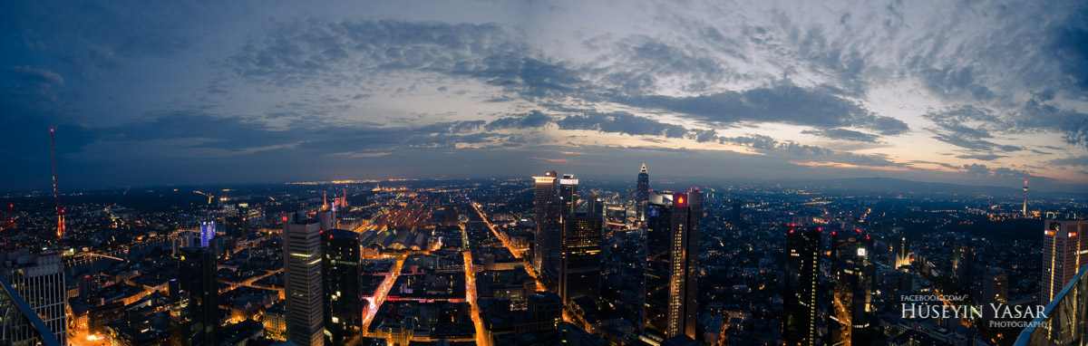 Frankfurt Main Tower Panorama