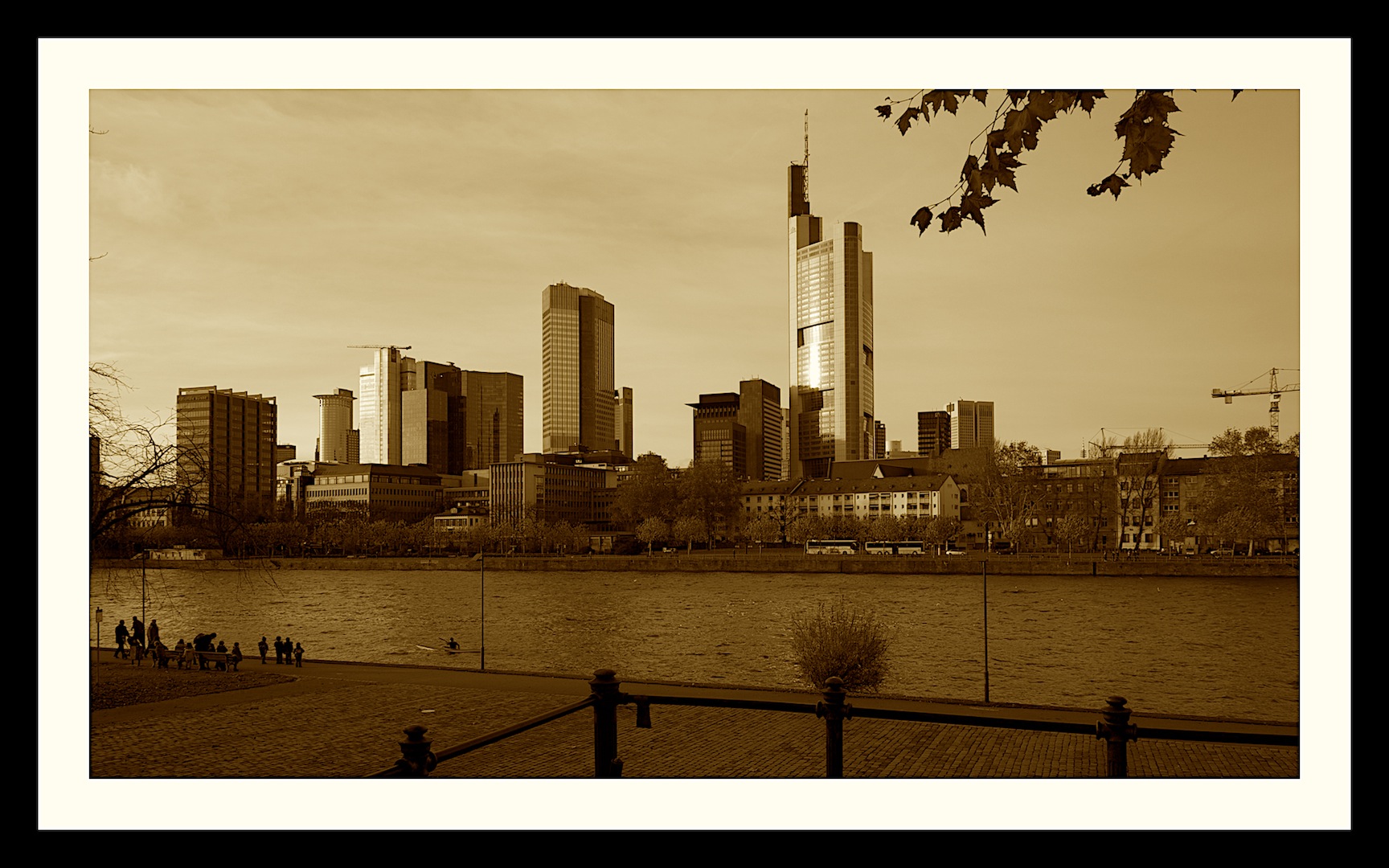 Frankfurt mal in sephia