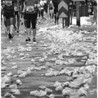 Frankfurt Marathon - wieviele Becher brauchen die Läufer