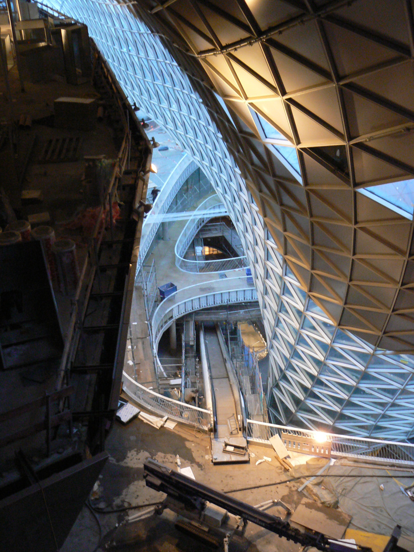 Frankfurt MyZeil in der Bauphase