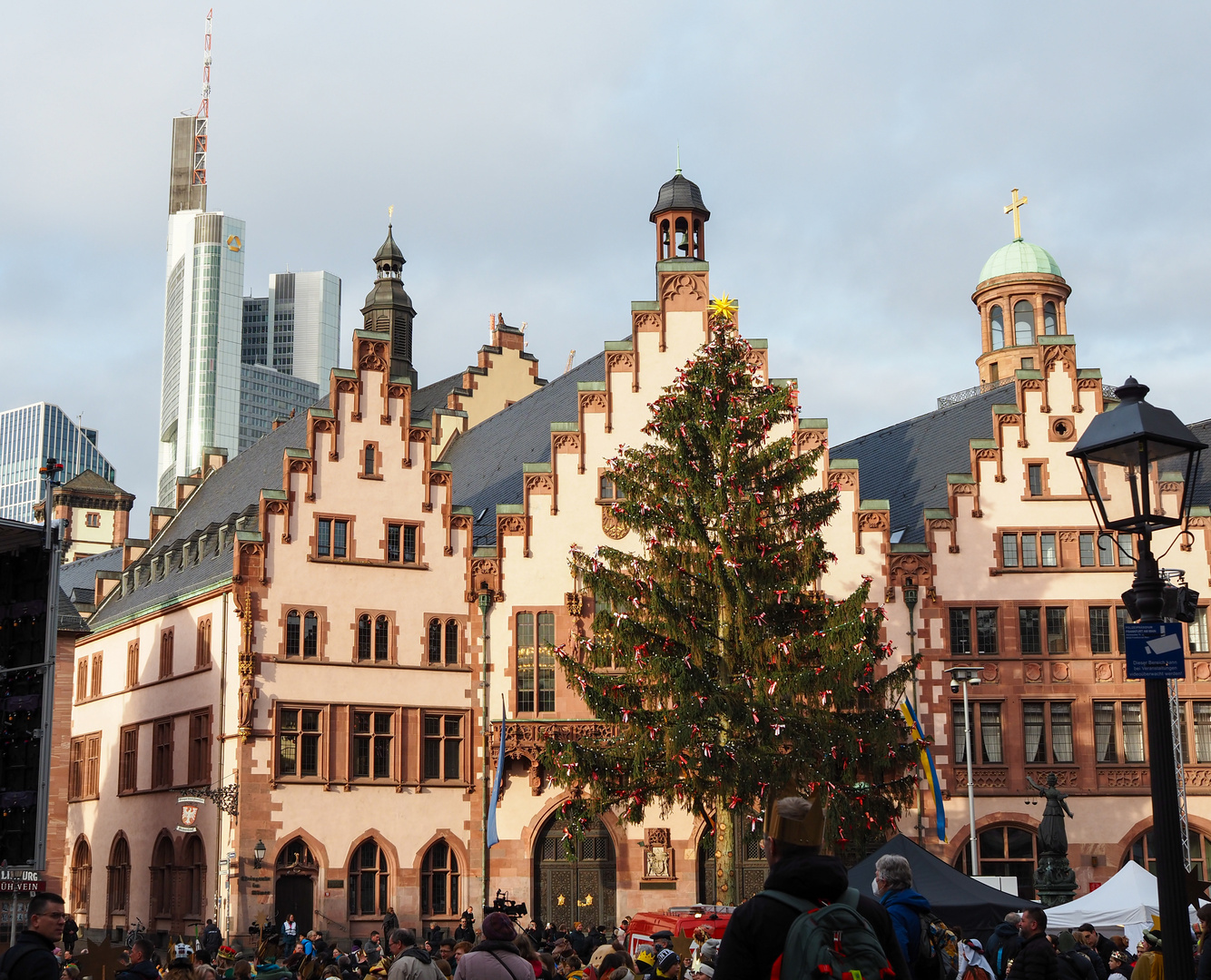 Frankfurt nach dem Weihnachtsrummel