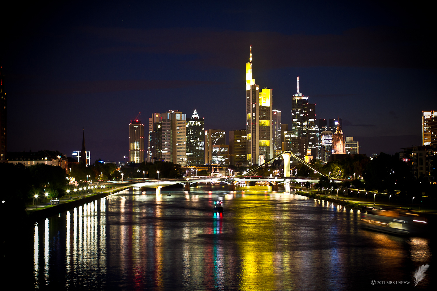 Frankfurt @ night