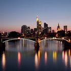 Frankfurt Night skyline