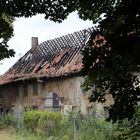 Frankfurt - Oberforsthaus - historische Stallungen (Brand 1)