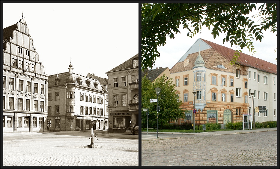 Frankfurt (Oder) - damals und heute