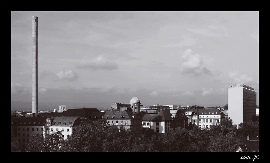 Frankfurt ohne Skyline