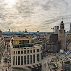 Frankfurt-Panorama aus 4 Hochkant Bildern