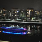 Frankfurt Partyschiff in der Silvesternacht